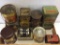 Group of Various Tins Including Honey,