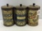 Lot of 3 Old Tins Mostly Coffee