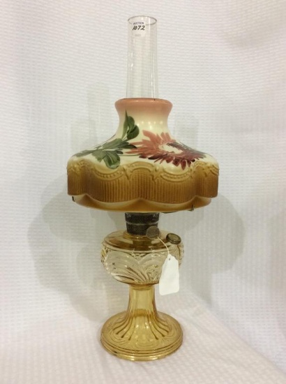 Aladdin Kerosene Lamp B41 Amber Crystal