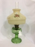 Aladdin Kerosene Lamp B81 Green Crystal Beehive