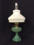 Aladdin Kerosene Lamp 111 Green Moonstone