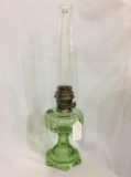 Aladdin Kerosene Lamp 108 Green Crystal Cathedral