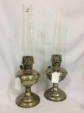 Lot of 2 Aladdin Kerosene Lamps-Both