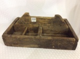 Primitive Wood Nail Box