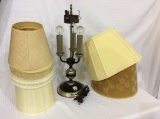 Group Including Lamp & Various Sm. Lamp