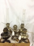 Group of 5 Various Aladdin Lamps