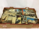 Very Lg. Group of Souvenir Postcards