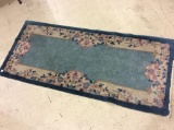 Green Oriental Carpet