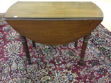 Sm. Wood Drop Leaf Table (39 Inches Long X 29 Tall