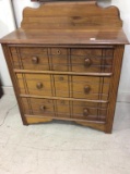 Antique Three Drawer Commode
