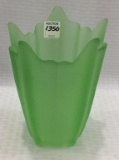 Green Viking Glass Hankerchief Design