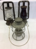 Lot of 3 Lanterns Including