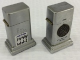 Lot of 2 Collectible Zippo Lighters-
