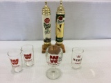 Lot of 6 Beer Items Including 4 Various Weber