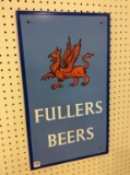 Porcelain Adv. Beer Sign-Fullers