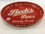 Adv. Beck's Beer Tray