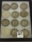 Collection of 12 Silver Dollars Including