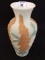 Consolidated Glass Decorated Vase