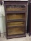 Antique Four Section Lawyers Barrister Bookcase