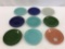 Lot of 9 Fiesta Bread & Butter Plates