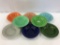 Lot of 8 Fiesta Lg. Bowls (8 1/4 Inch Diameter)