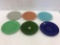 Lot of 6 Fiesta Plates-(Approx. 9 1/2 Inch