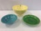 Group of 3 Fiestaware Pieces