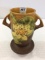 Roseville Water Lily 2 Handled Vase