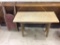 Lot of 2 Including Wood Washbench