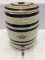 4 Gal Blue Banded Stoneware Water Cooler