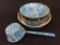 Lot of 4 Blue & White Graniteware Pieces