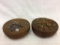 Pair of Vintage Sewing Baskets w/ Beads-