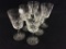 Lot of 6 Waterford Stemware Goblets