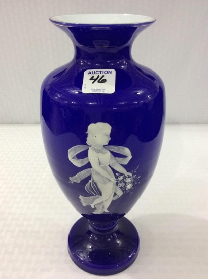 Fenton Mary Gregory Design Cobalt Blue