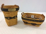 Lot of 2 Longaberger Baskets Including