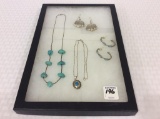 Group of Ladies Sterling Silver Jewelry