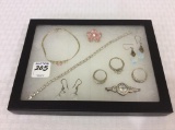 Group of Ladies Sterling Silver Including