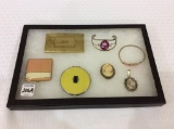 Lot of Jewelry & Compacts Including