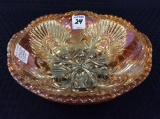 US Glass Marigold Carnival Glass Bowl