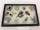 Group of Vintage Ladies Costume Jewelry Including