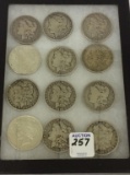Collection of 12 Silver Dollars Including