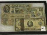 Lot of 4 Paper Currency Including