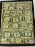 Collection of 27 One Dollar Silver Certificates