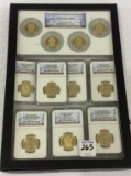 Collection of Ultra Cameo Presidential Coins in