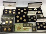 Group of Coin Sets Including