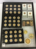 Collection of Coin Sets -Most in Cases & Boxes
