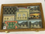 Group of Nickel Coins Sets in Cases