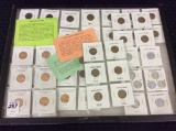 Group of Approx. 54 Pennies Including