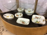 Lot of 6 Very Nice Royal Worcester Porcelain