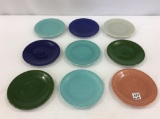 Lot of 9 Fiesta Bread & Butter Plates